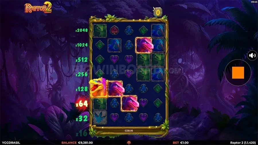 A vibrant online slot machine with spinning reels and jackpot symbols on jl666