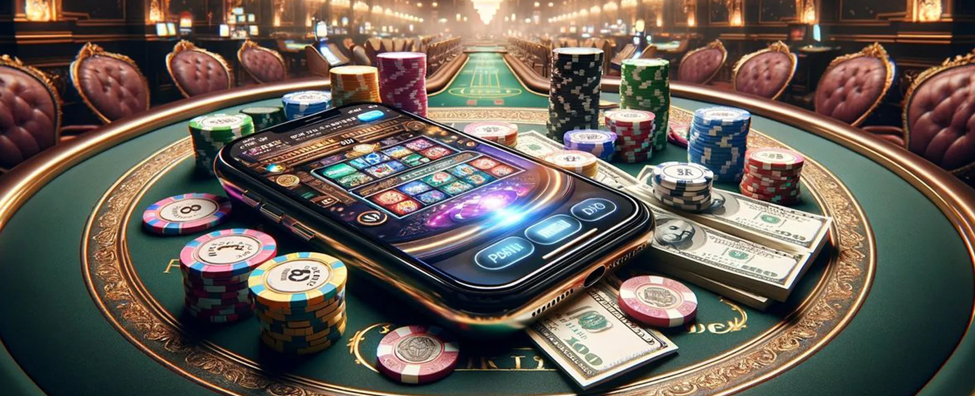A player thoughtfully choosing online casino games on jl666 platform